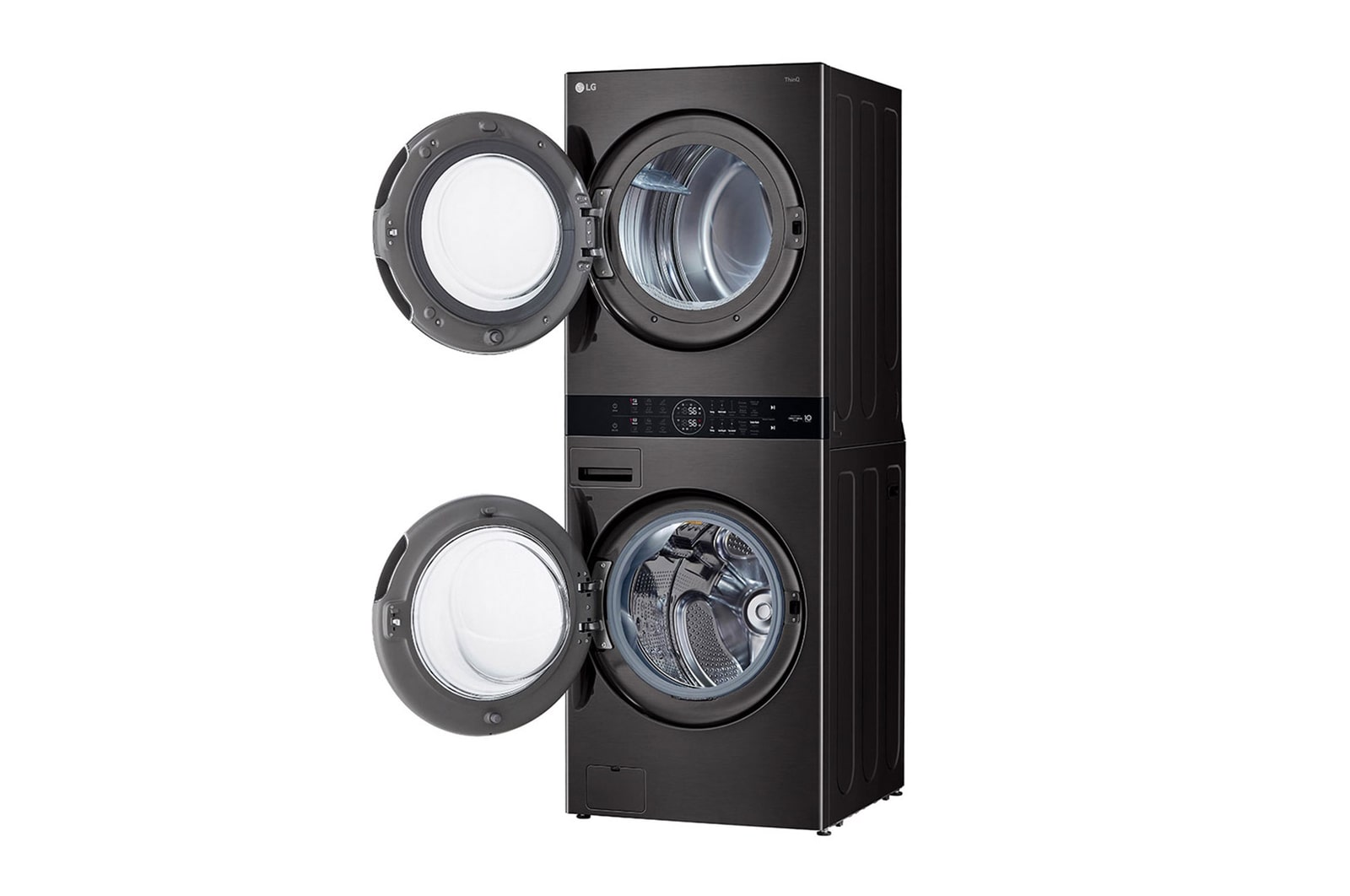 side view with open door