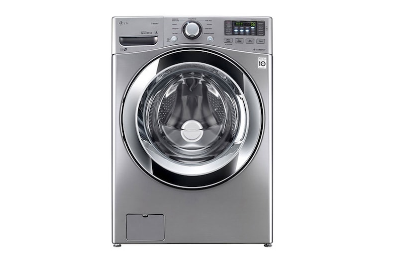 LG Lavadora Direct Drive Inverter de Carga Frontal, Capacidad 20 kgs, 6 Motion DD, TurboWash™, color acero, WM20VVS6