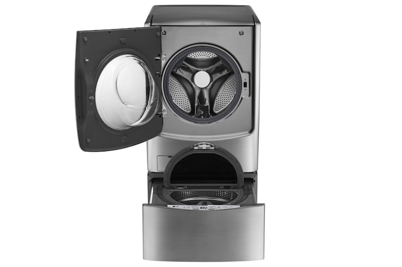 LG 22kg Lavadora Carga Frontal con Direct Drive Inverter & Smart ThinQ (Wi-Fi) Color Acero, WM5000HVA