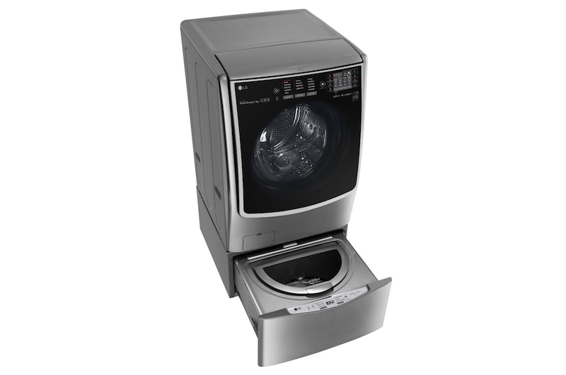 LG 22kg Lavadora Carga Frontal con Direct Drive Inverter & Smart ThinQ (Wi-Fi) Color Acero, WM5000HVA