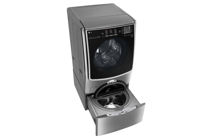 LG 22kg Lavadora Carga Frontal con Direct Drive Inverter & Smart ThinQ (Wi-Fi) Color Acero, WM5000HVA