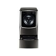 LG 5.8 pᶟ |Direct Drive | Inverter | Acero Inoxidable Negro | ThinQ™, WM9500HKA