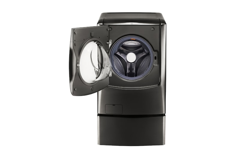 LG 5.8 pᶟ |Direct Drive | Inverter | Acero Inoxidable Negro | ThinQ™, WM9500HKA