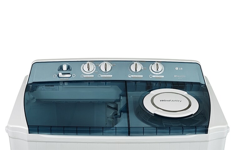 LG 11Kg de capacidad con filtro atrapapelusa, 3 programas de lavado., WP-1460R