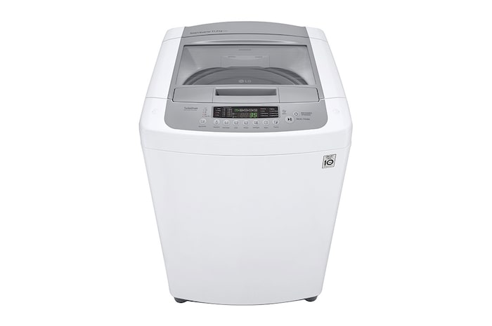 LG Lavadora Carga Superior 17kg Smart Inverter, Smart Motion, TurboDrum™, Color Blanco, WT17WPBK