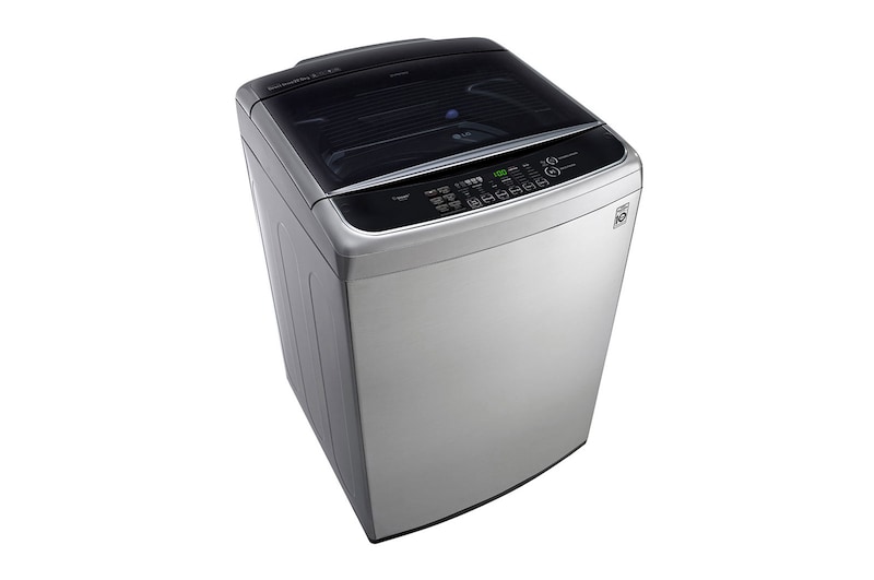LG 22kg Lavadora Carga Superior con Direct Drive Inverter con Vapor & ThinQ (Wi-Fi), Color Acero , WT22VSS6H