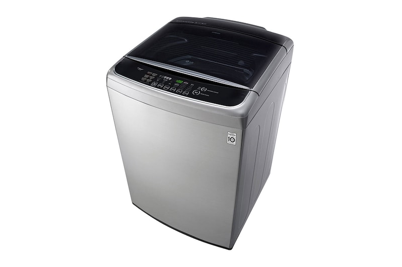 LG 22kg Lavadora Carga Superior con Direct Drive Inverter con Vapor & ThinQ (Wi-Fi), Color Acero , WT22VSS6H