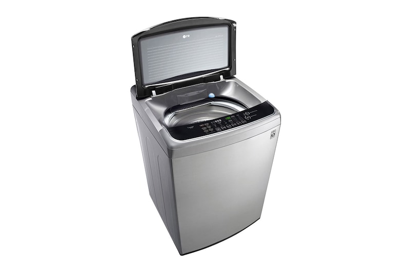 LG 22kg Lavadora Carga Superior con Direct Drive Inverter con Vapor & ThinQ (Wi-Fi), Color Acero , WT22VSS6H