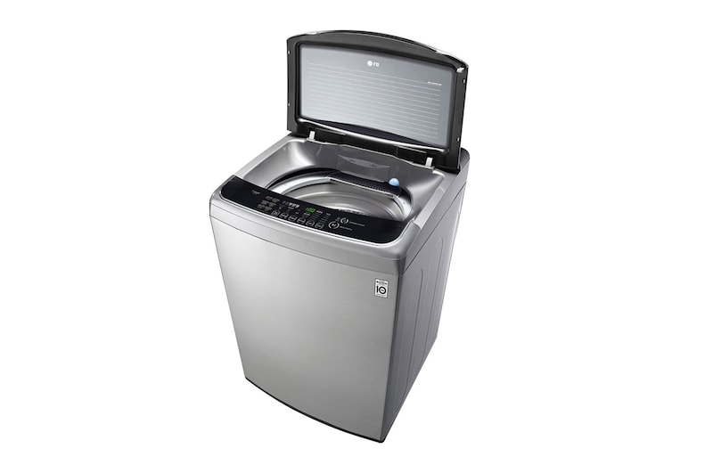 LG 22kg Lavadora Carga Superior con Direct Drive Inverter con Vapor & ThinQ (Wi-Fi), Color Acero , WT22VSS6H