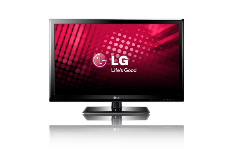Front view of LS3400 TV LED FULL HD de LG. 42LS3400