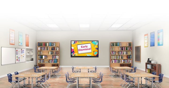 Manage The Displays on Schools Anywhere, Anytime More Efficiently