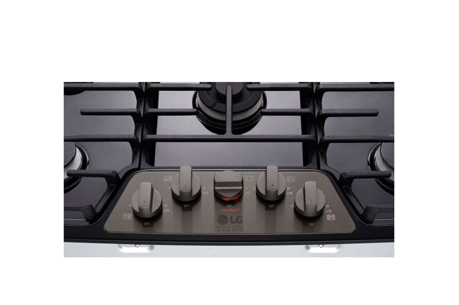 LG Estufa Sobre Mesa 36" LG Studio LSCG367BD 5 quemadores Quemador doble UltraHeat™, LSCG367BD