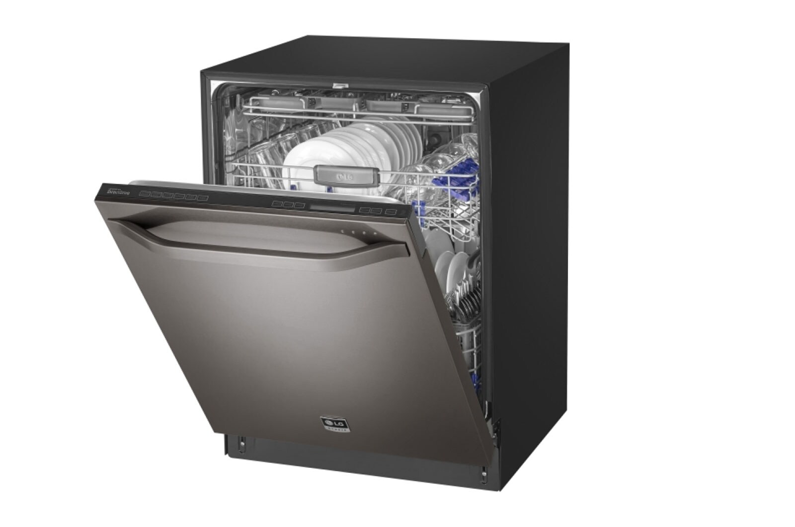 LG STUDIO - Lavavajillas de control superior con tecnología TrueSteam®, LSDF9969BD