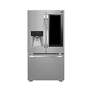 Front view of 24 pies cúbicos | InstaView™ Door-in-Door® | French Door | Slim SpacePlus™ | Compresor lineal inverter | ThinQ™  LSFXC2496S