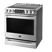 LG STUDIO 6.3 ft³ Horno Eléctrico Individual con Slide-In-Range (Cocina Deslizable) con ProBake Convection®, LSSE3027ST