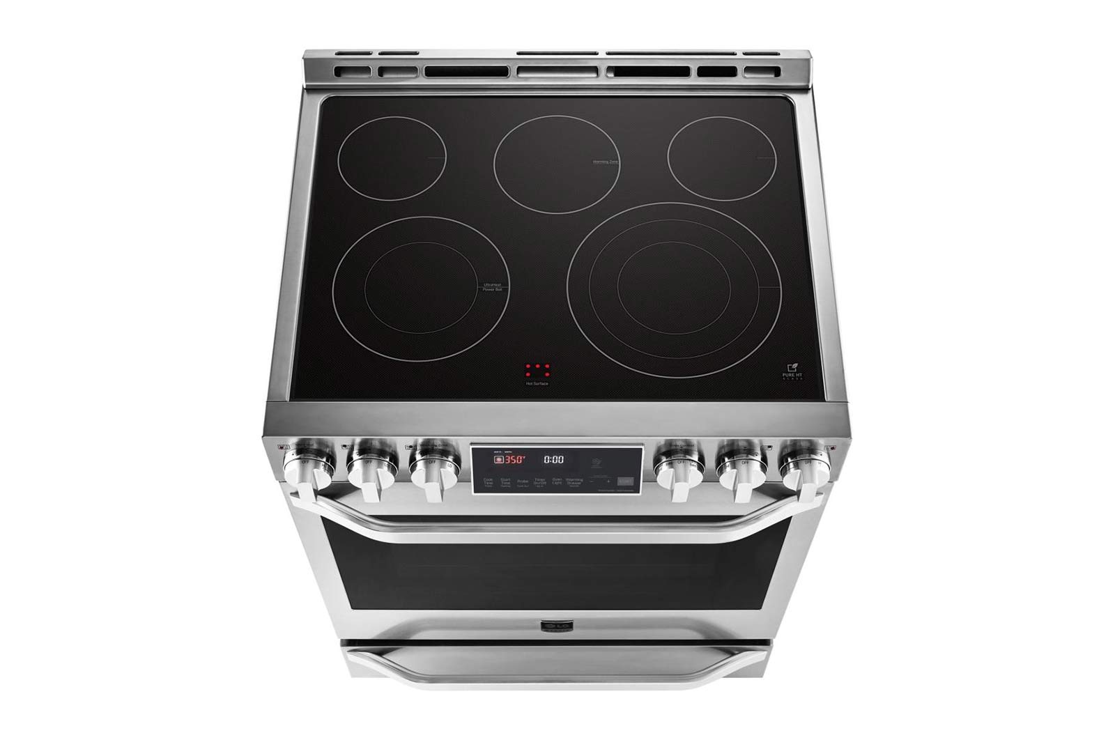 LG STUDIO 6.3 ft³ Horno Eléctrico Individual con Slide-In-Range (Cocina Deslizable) con ProBake Convection®, LSSE3027ST