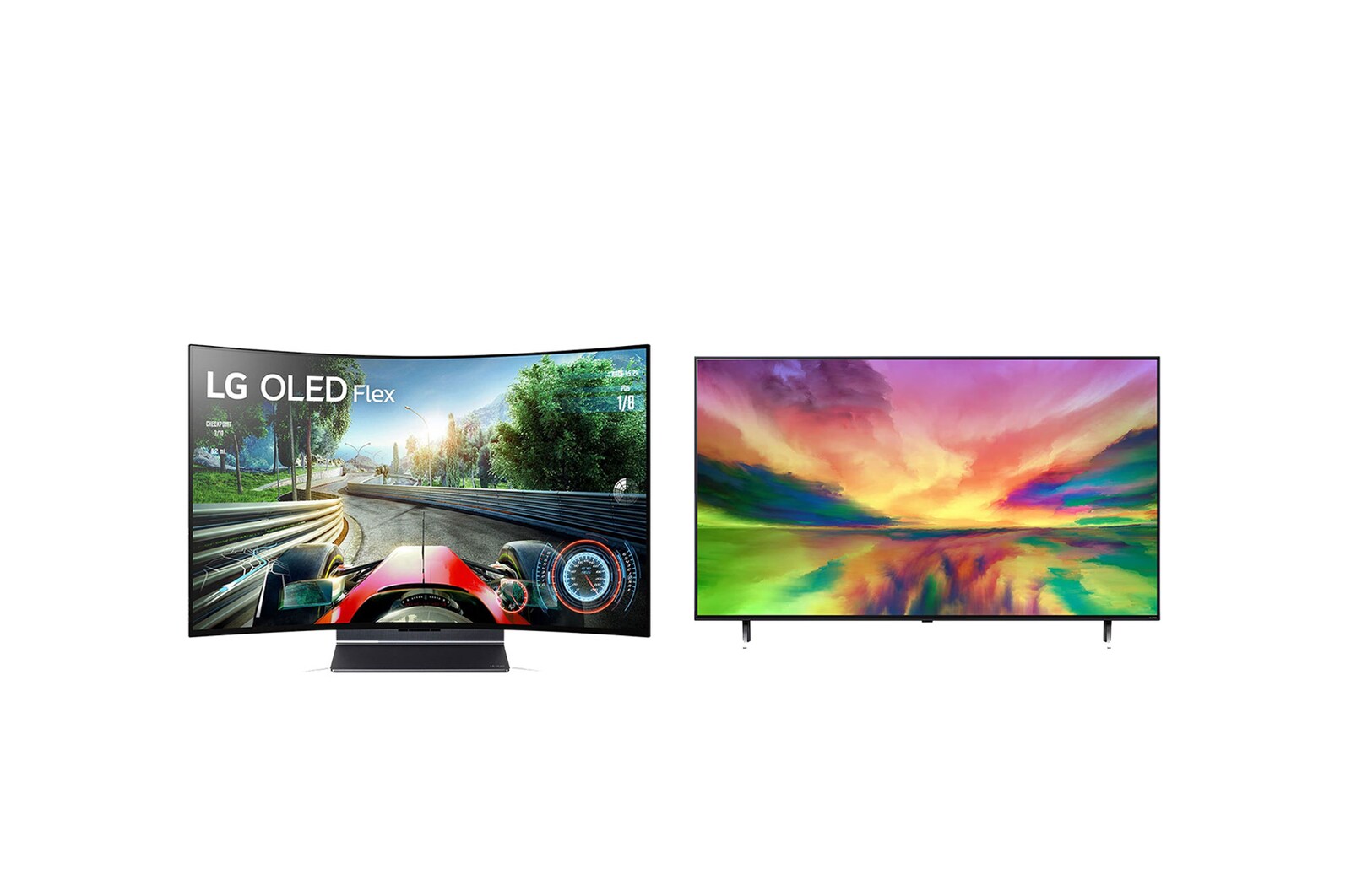 Front view with bundle