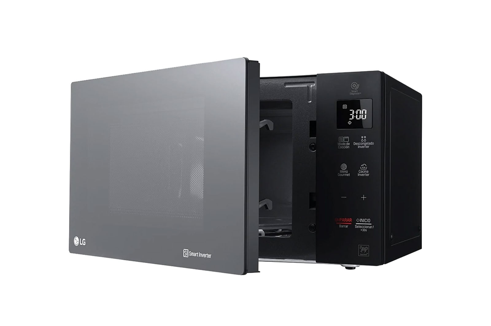 LG 1.5 pies cúbicos |NeoChef™ |Grill |Smart Inverter |Negro, MH1536GIR