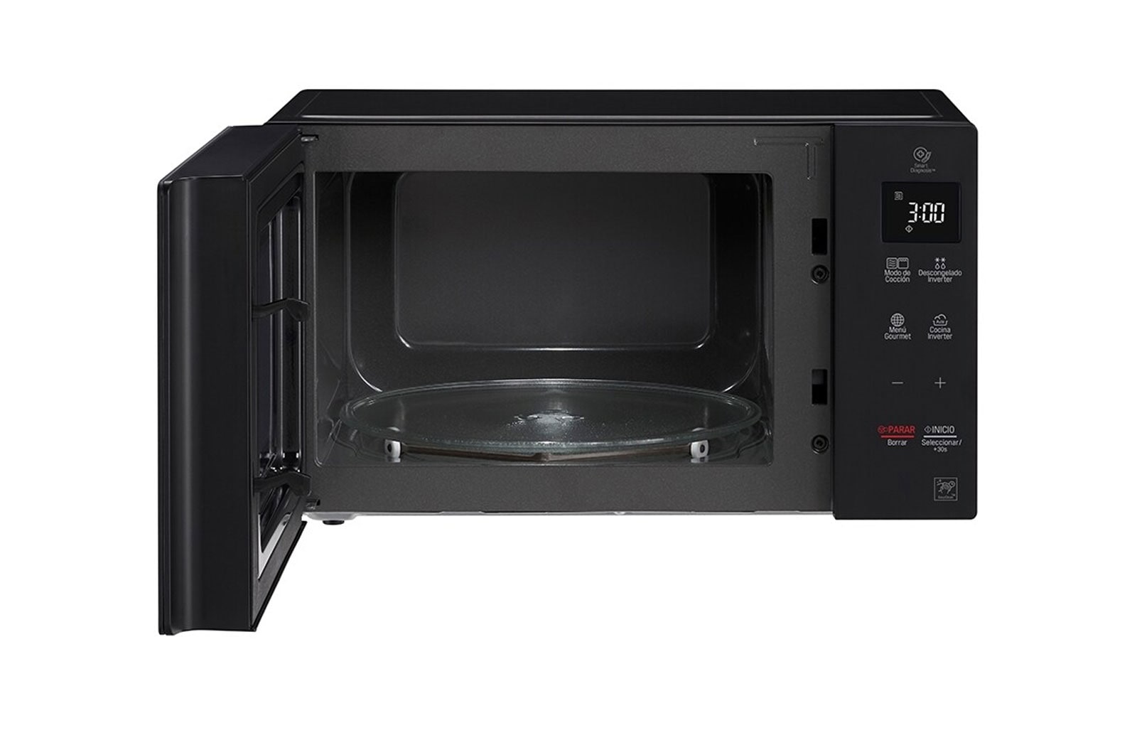 LG 1.5 pies cúbicos |NeoChef™ |Grill |Smart Inverter |Negro, MH1536GIR