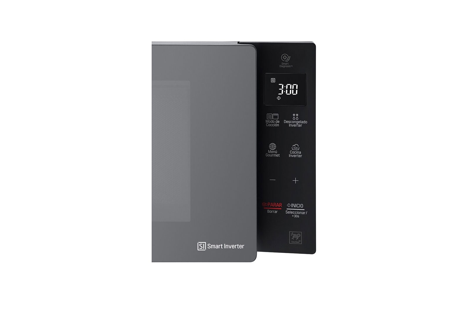 LG 1.5 pies cúbicos |NeoChef™ |Grill |Smart Inverter |Negro, MH1536GIR