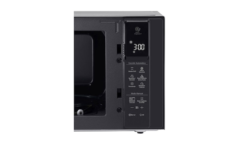 LG Microondas NeoChef™ | 1.5 p³ |Grill | Smart Inverter | Plata, MH1596CIR