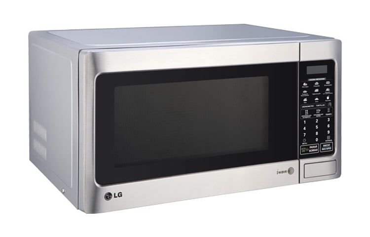 LG Horno Microondas Sencillo, 1.1 pies cúbicos de capacidad, acabado en acero inoxidable, MS1142X