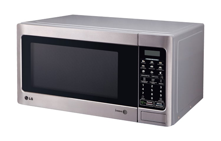 LG Horno Microondas Sencillo, 1.1 pies cúbicos de capacidad, acabado en acero inoxidable, MS1142X