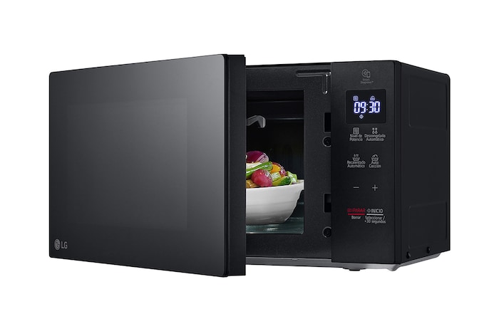 LG Microondas NeoChef™ Slim 0.7p³ LG MS2032GAS EasyClean™ 700W Negro, MS2032GAS