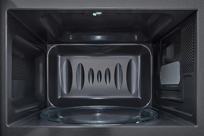 LG Microondas NeoChef™ Slim 0.7p³ LG MS2032GAS EasyClean™ 700W Negro, MS2032GAS