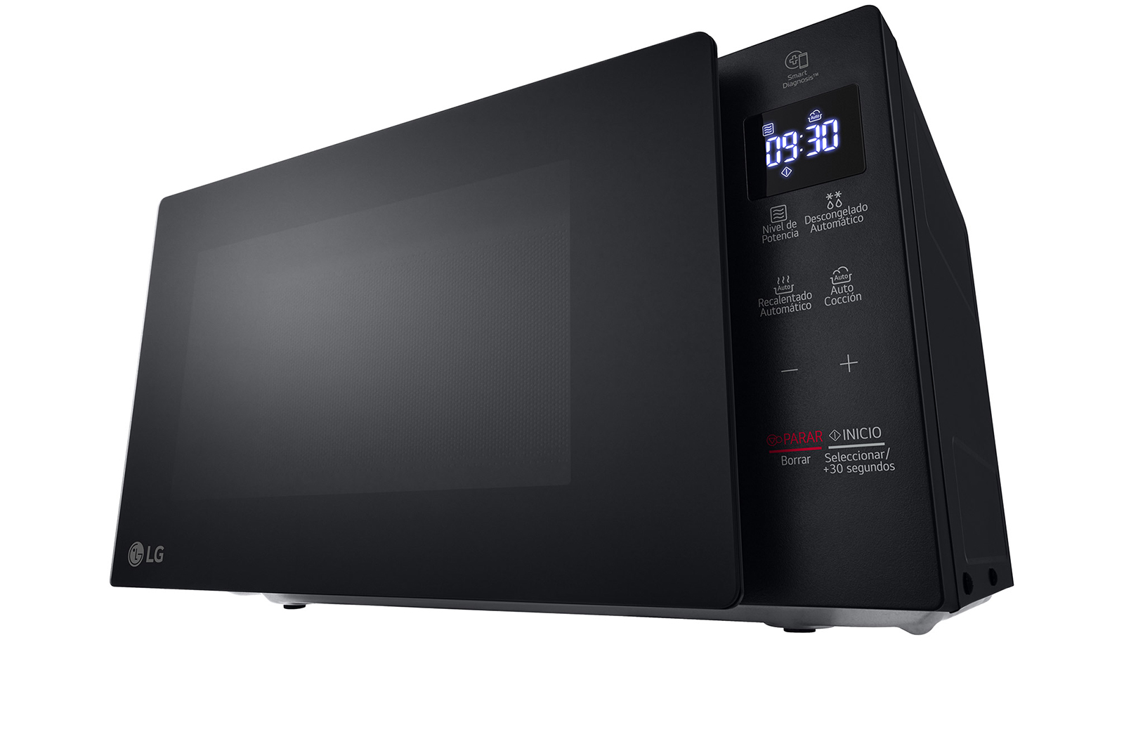 LG Microondas NeoChef™ Slim 0.7p³ LG MS2032GAS EasyClean™ 700W Negro, MS2032GAS