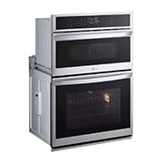 LG Horno Empotrable Eléctrico Doble LG Studio 1.7p³ y 4.7p³ Freidora de Aire y Microondas  Smart ThinQ™, WCEP6423F
