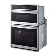 LG Horno Empotrable Eléctrico Doble LG Studio 1.7p³ y 4.7p³ Freidora de Aire y Microondas  Smart ThinQ™, WCEP6423F