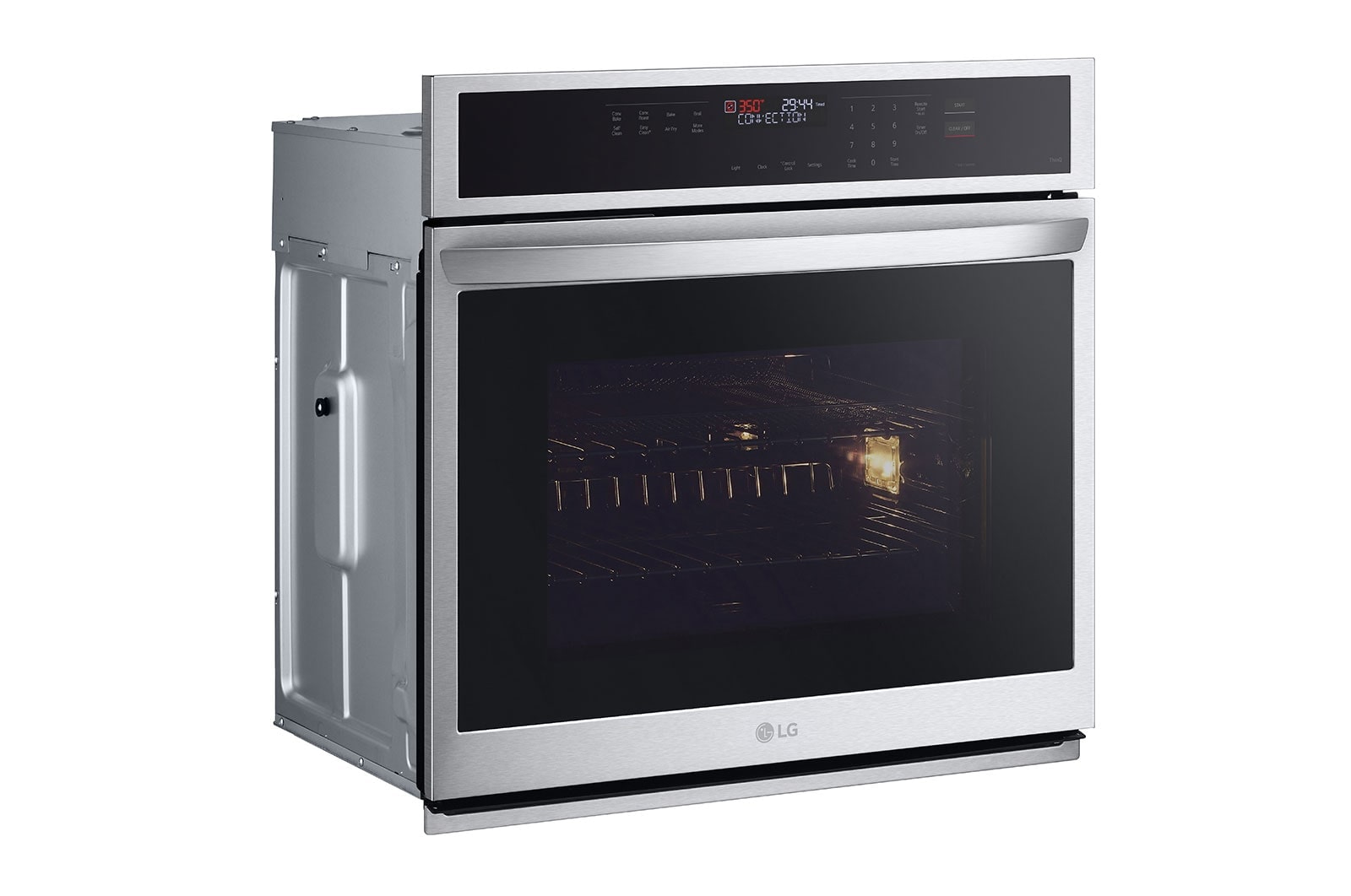 LG Horno Empotrable Eléctrico LG Studio  4.7p³ Convección y Freidora de Aire Smart ThinQ™, WSEP4723F