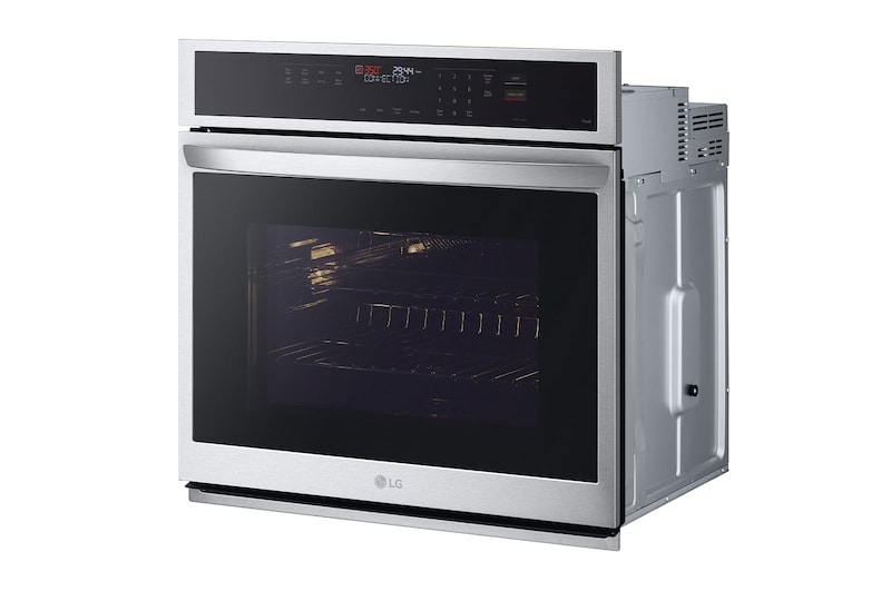LG Horno Empotrable Eléctrico LG Studio 4.7p³ Convección y Freidora de Aire Smart ThinQ™, WSEP4723F