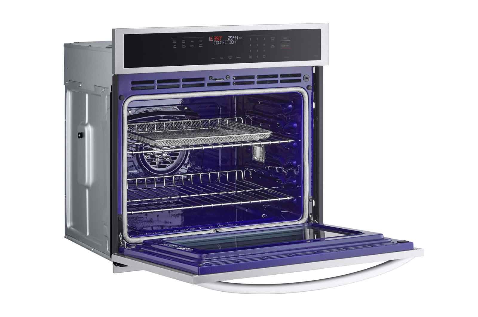 LG Horno Empotrable Eléctrico LG Studio  4.7p³ Convección y Freidora de Aire Smart ThinQ™, WSEP4723F
