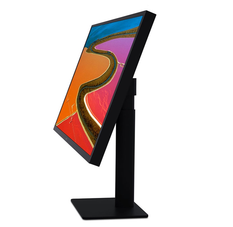 Soporte de la pantalla cómodo y ajustable