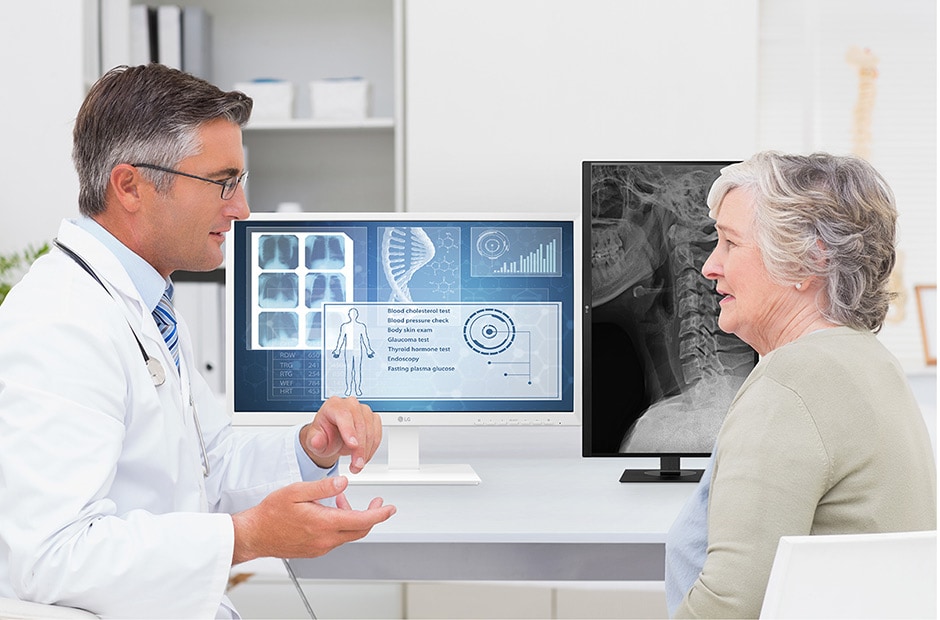 Optimizada para área de trabajo Médico Optimizada para área de trabajo Médico