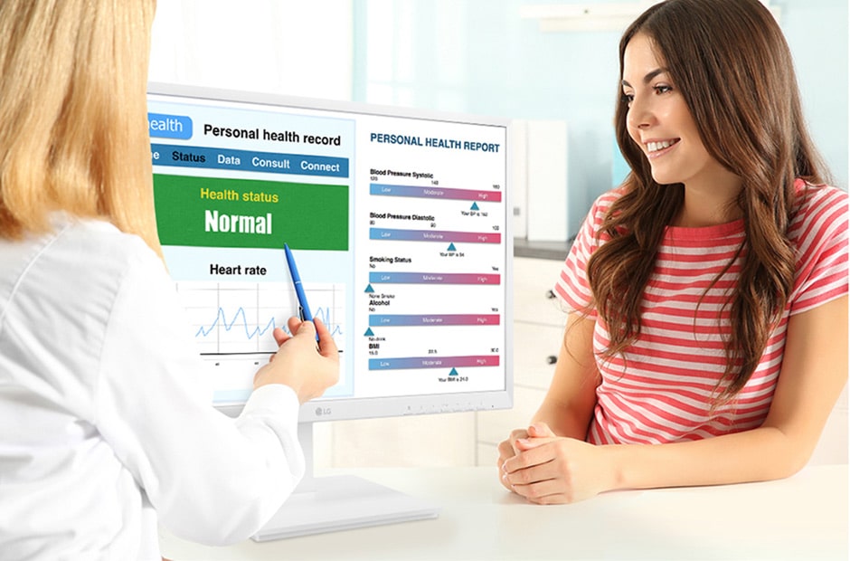 Optimizada para área de trabajo Médico Optimizada para área de trabajo Médico