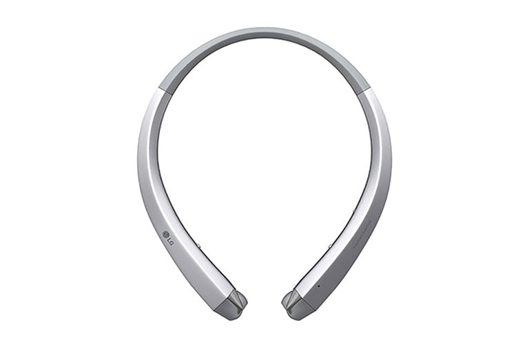 Front view of Auriculares estéreo inalámbricos LG TONE INFINIM™ HBS-910 Silver