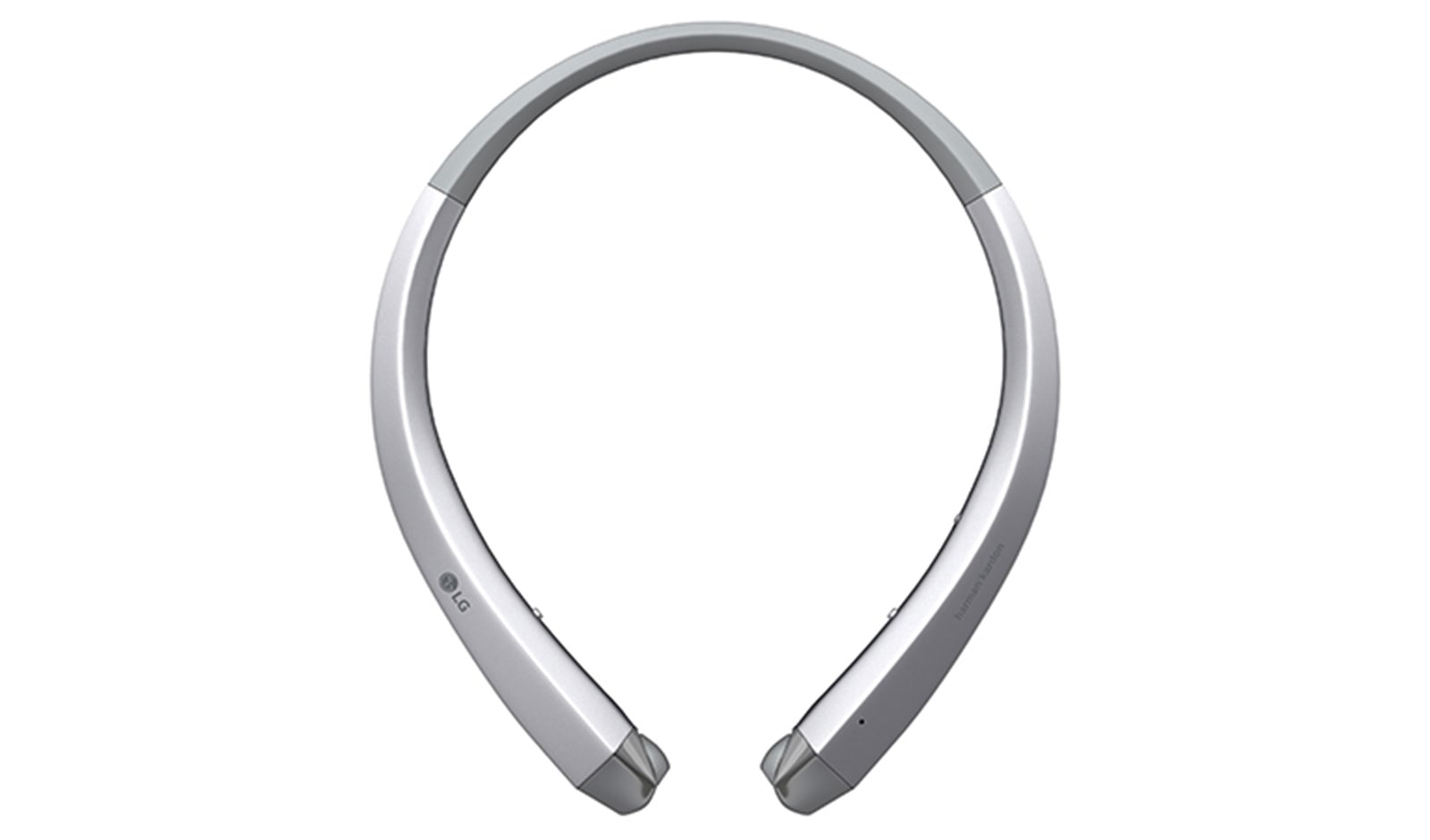 Front view of Auriculares estéreo inalámbricos LG TONE INFINIM™ HBS-910 Silver