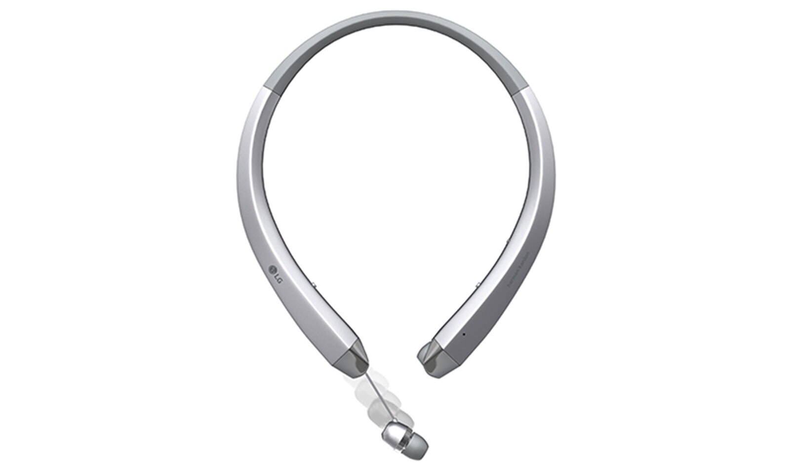 LG Auriculares estéreo inalámbricos LG TONE INFINIM™, HBS-910 Silver