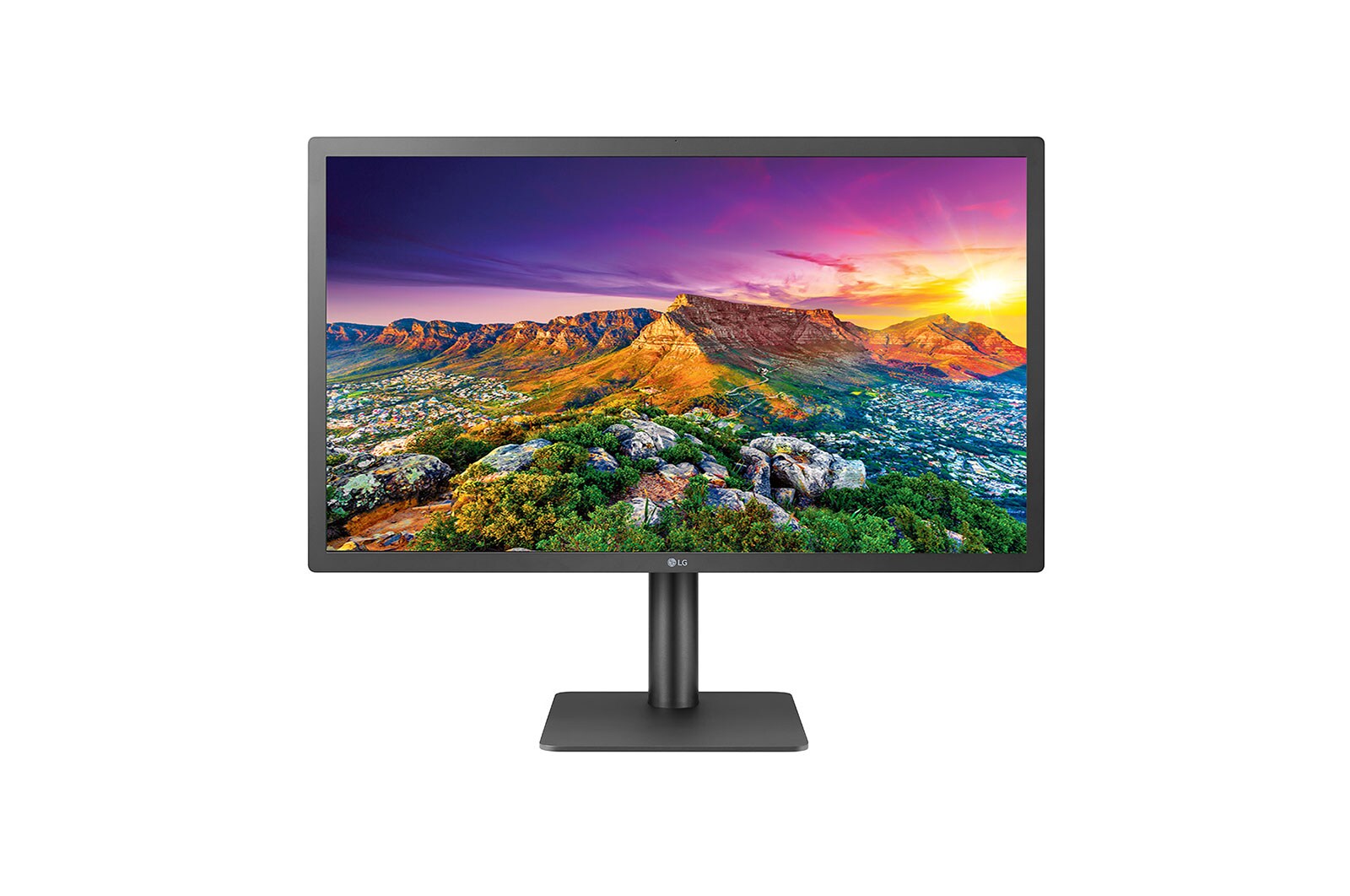 Front view of Monitor UltraFine™ 23.7&#34;, 4K con compatibilidad para macOS 24MD4KL-B
