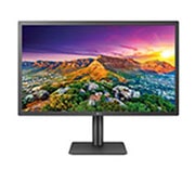Front view of Monitor UltraFine™ 23.7&#34;, 4K con compatibilidad para macOS 24MD4KL-B