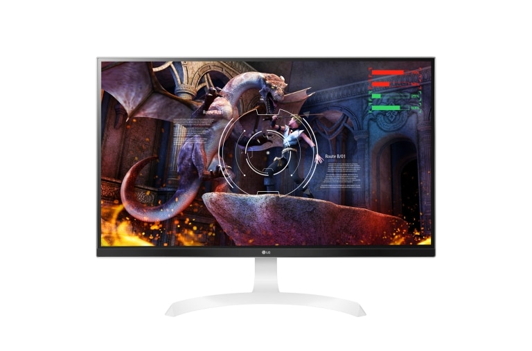 Front view of Monitor 4K UHD IPS de 27&#34; 27UD69P-W