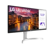LG Monitor UltraWide™ 34'' 21:9 IPS HDR WFHD, 34WN650-W