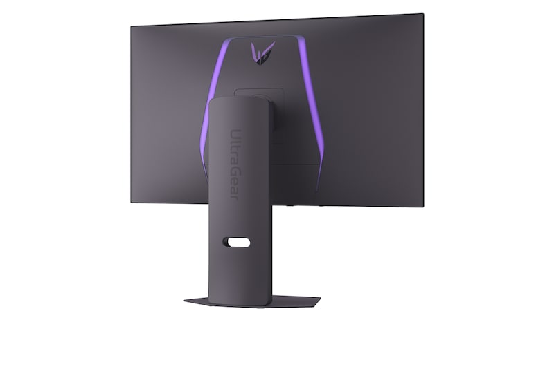 +15 degree side view of a tilted monitor