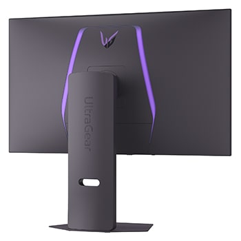 +15 degree side view of a tilted monitor