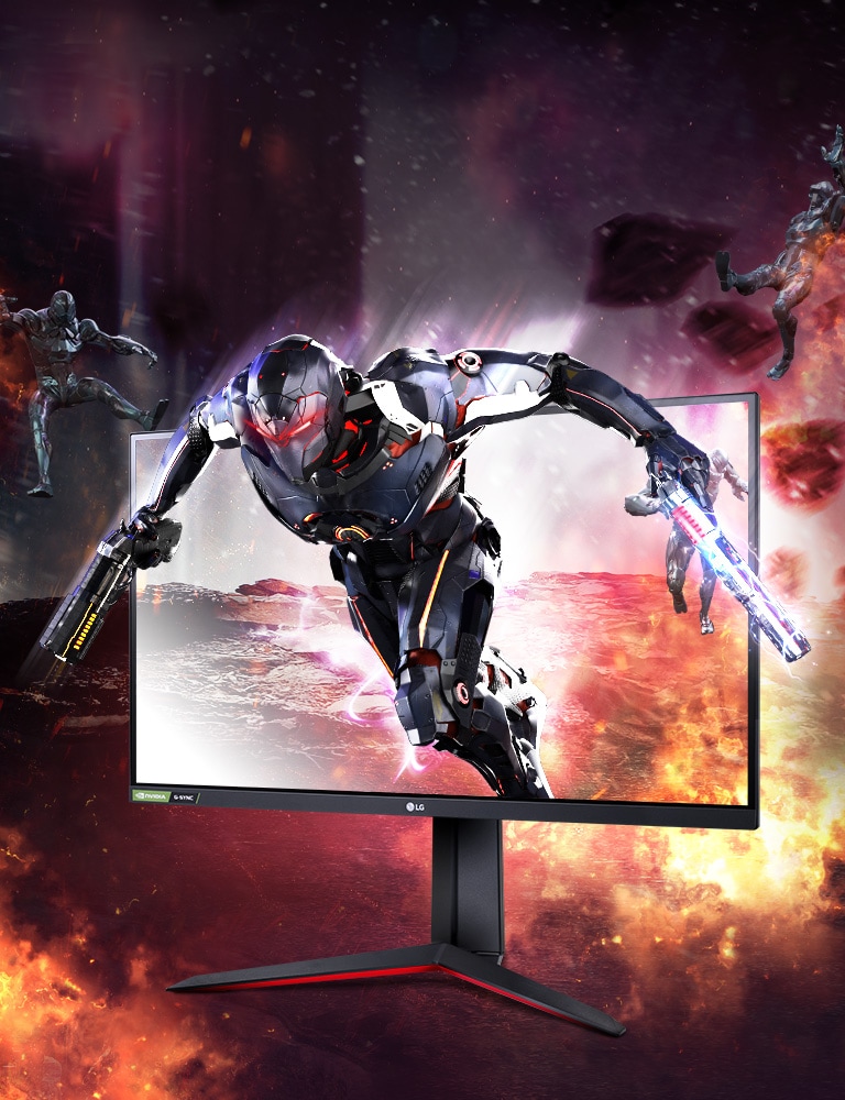 LG Ultragear El Monitor más  poderoso equipo para tus juegos
