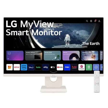 Monitor FHD IPS 27'' Smart Monitor con webOS AirPlay 2 ThinQ