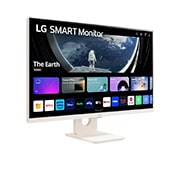 LG  Monitor FHD IPS 27'' Smart Monitor con webOS AirPlay 2 ThinQ, 27SR50F-W